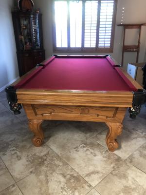 2019 Average Pool Table Mover Cost (with Price Factors)